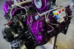 Pink Car Engine